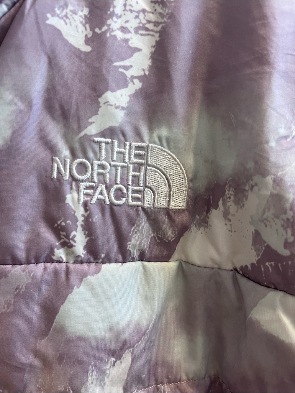 The North Face Reversible Mossbud Swirl Girls' Jacket Size L (14/16) - Picture 3 of 16